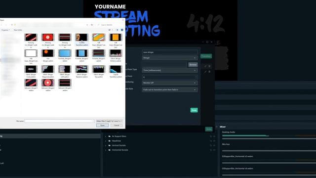 30 FREE Stream Stinger Transitions For Streamlabs OBS And OBS - With Download! смотреть онлайн