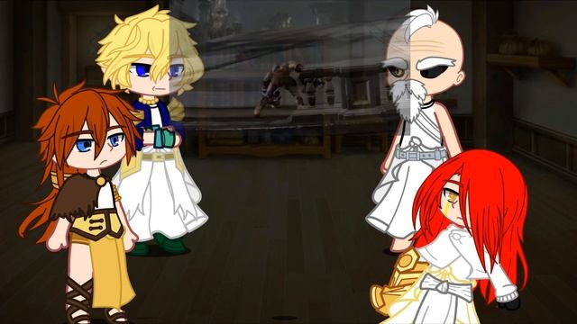 GACHA LIFE Shuumatsu no Valkyrie React to Kratos (English) (Português) смотреть онлайн