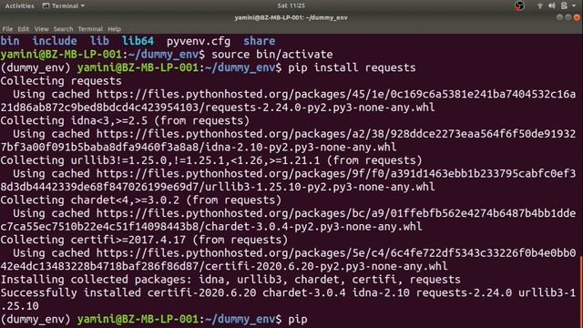 VirtualEnvironment | VirtualEnvWrapper | Python3 Tutorial | Yieldstacks смотреть онлайн