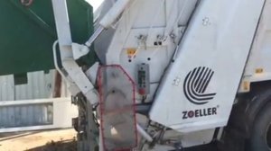 Мусоровоз Zoeller, уборка мусора в Солнечногорске