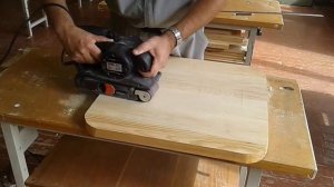 Шлифование ленточной шлифмашинкой