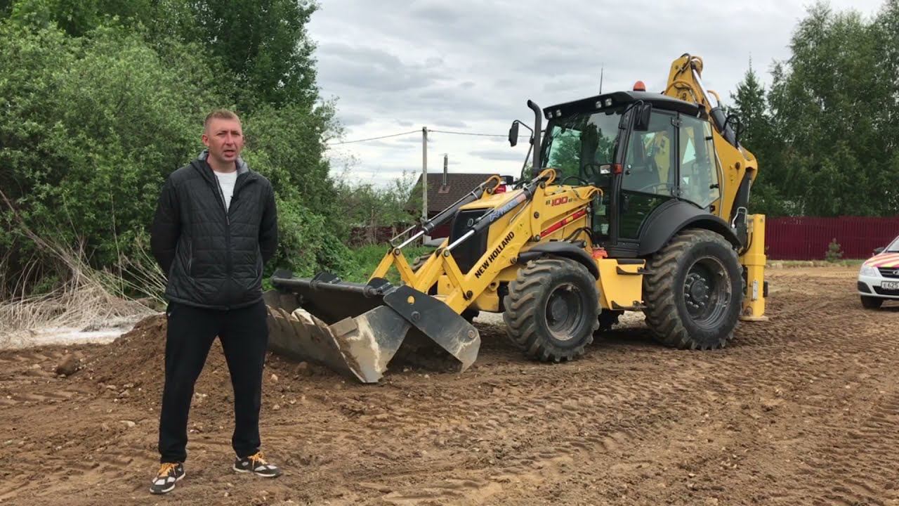 New Holland B100B. Честный отзыв спустя 1000 моточасов