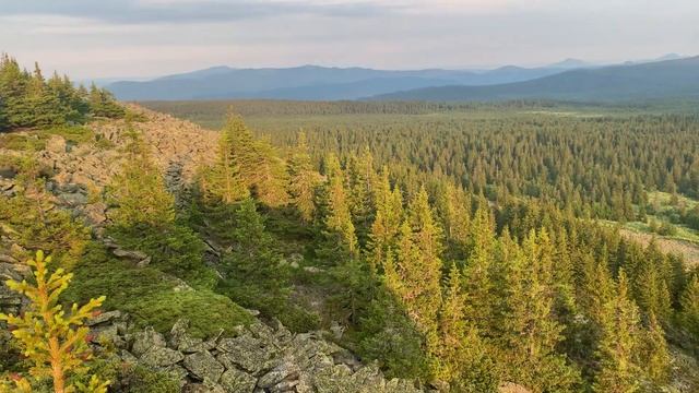 Хребты Нараташ и Юша. Башкирия, Южный Урал. смотреть онлайн