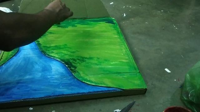 How To Make A Forest Model School Project? Wild Animals#cardboard