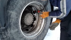 Цепи противоскольжения для грузовиков