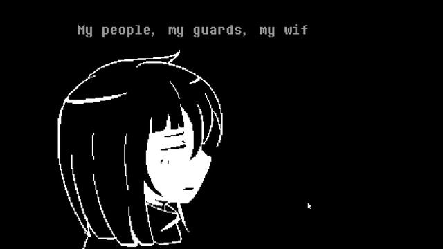 Underfell Asgore   Pacifist Battle ( PACIFIST ENDING)