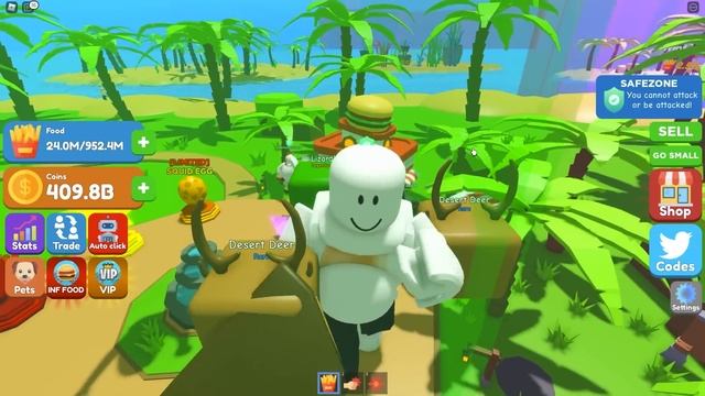 I became 1000x fatter in roblox eating simulator смотреть онлайн