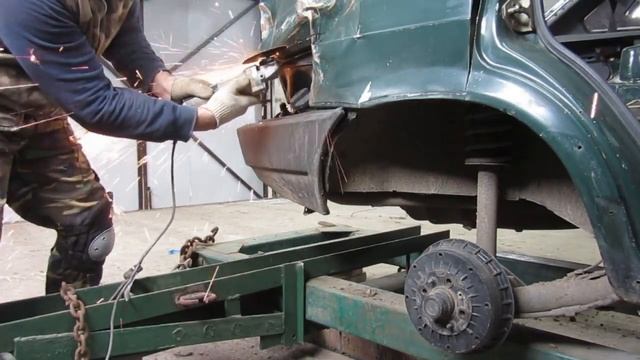 Как не крути.А без стапельных работ не обошлось.