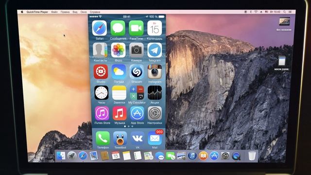 QuickTime в OS X Yosemite. Записываем экран iOS устройств без сторонних программ и Jailbreak! смотреть онлайн