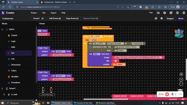 Como obter dados de forma limpa e organizada no firebase com Kodular смотреть онлайн