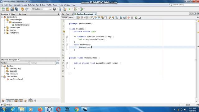 Java the complete Reference Ninth Edition (Chapter 14) Example (8) Generic Constructors смотреть онлайн