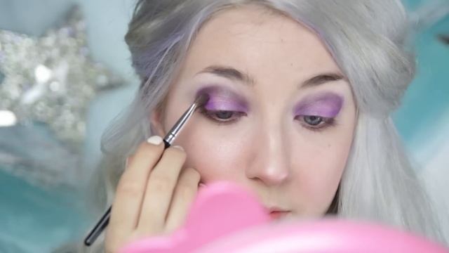 Disney's "Frozen": Elsa MAKEUP TUTORIAL смотреть онлайн