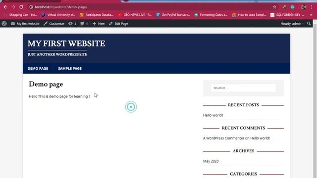 #WordPress-03 | How to add page and post in Custom WP theme Urdu & Hindi смотреть онлайн
