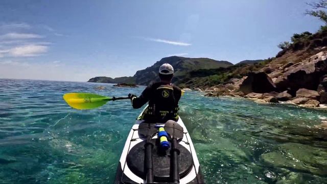 Kayaking from Chiliadou to Metochi (Dedicated to Vangelis) 4K смотреть онлайн