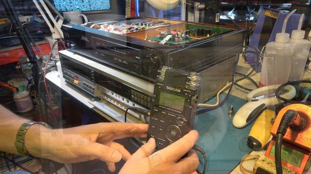 Another Whistlewood SPDIF Board In A Sony PCM-701ES Decoder, Plus Betamax SL-C9.