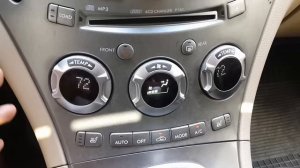 Subaru Tribeca B9 Краткий обзор Климат конторя
