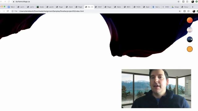 Project 4 - Parallax Scrolling Site Using Paroller Script смотреть онлайн