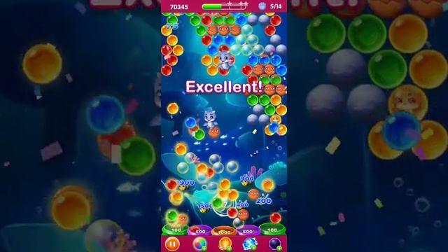 Bubbles Shooter-Bubble Shooter Legend Level 195 Super Hard Android Gameplay Walkthrough Bubble Joy