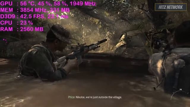 Call of Duty : Modern Warfare 3 (Test3) - Nvidia GT 1030 OC - INTEL i3 2100 - 6GB 1333MHZ RAM смотреть онлайн
