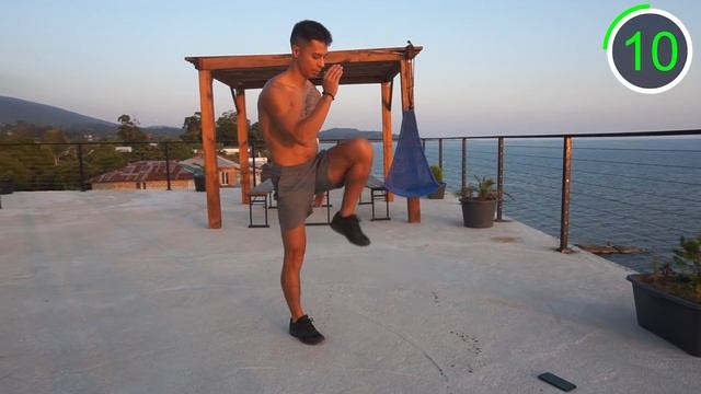 Как накачать ноги со своим весом? ИНТЕРВАЛЬНАЯ ТРЕНИРОВКА НОГ! смотреть онлайн