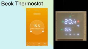 Smartes Tuya Thermostat Beok TGW60 für Fußbodenheizungen im Test
