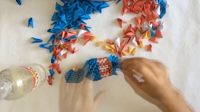 3D МОДУЛЬНОЕ ОРИГАМИ #110 КАПИТАН АМЕРИКА смотреть онлайн