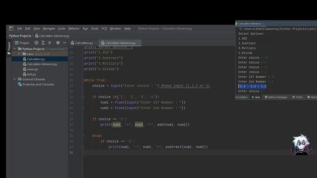 Python Programming Part 3: Making an Advance Calculator смотреть онлайн
