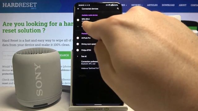 Sony Extra Bass Speaker - Disconnect from Android Phone | SRS XB12 смотреть онлайн