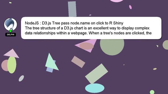 NodeJS : D3.js Tree pass node.name on click to R Shiny смотреть онлайн