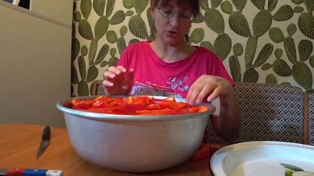 Лечо на зиму. Салат лечо мамин рецепт. Лечо из красного перца.Preparations for the winter. смотреть онлайн