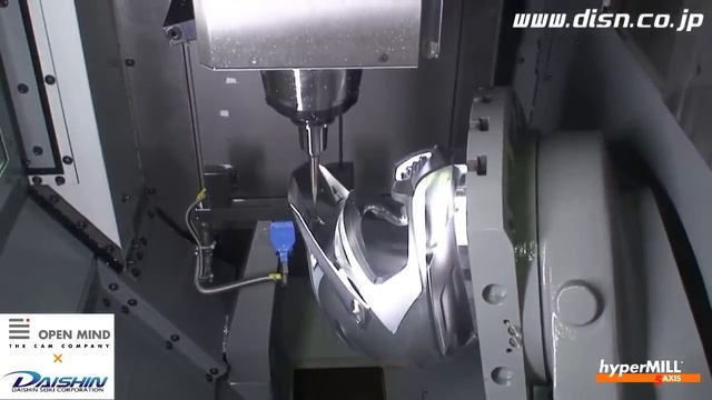 5Axis Machining cnc [www.disn.co.jp] 5Achs DMG_HyperMILL - YouTube смотреть онлайн