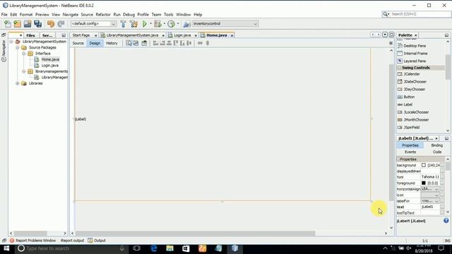 Java Library management system - step by step complete tutorial with source code #02 смотреть онлайн