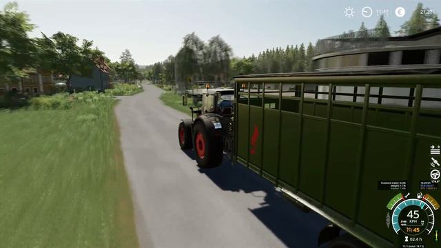 Selling Butter & Bread, Buying Goat│Hof Bergmann│FS 19│Timelapse#03 смотреть онлайн