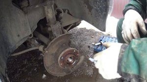 ЗАМЕНА СТУПИЧНОГО ПОДШИПНИКА ВАЗ 2115