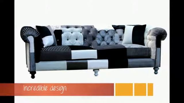 Patchwork Chesterfield Lounge