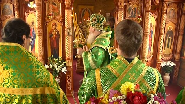 Празднование памяти Сергия Радонежского в Симбирской митрополии смотреть онлайн