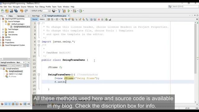 Java SWING GUI Tutorial -- Complete Series [Beginning With Programming] смотреть онлайн