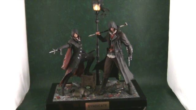 Assassin's Creed Syndicate Diorama Evie and Jacob Frye Ubisoft Collectibles смотреть онлайн