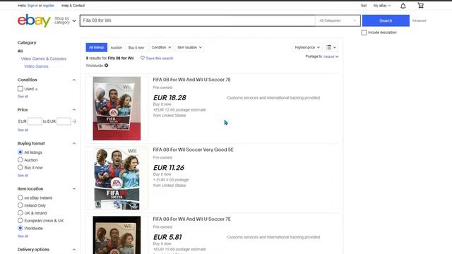 Trying to profit from FIFA 08 on the Wii [Reuploaded from old channel] смотреть онлайн