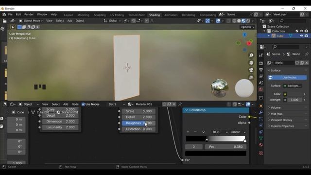 Make wood in Blender under 3 mins | easy blender tutorial | Using nodes смотреть онлайн