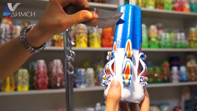ДЕЛАЕМ РЕЗНУЮ СВЕЧУ ОХОТНИЧЬИМ НОЖОМ. МАСТЕР КЛАСС смотреть онлайн