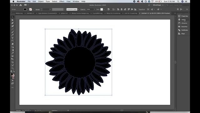 Create Files from Images for the Glowforge Using Adobe Illustrator смотреть онлайн
