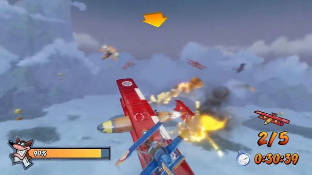 Crash Bandicoot 3 (N. Sane Trilogy) - Mad Bombers Gold Relic Guide смотреть онлайн