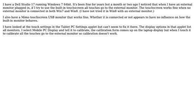 Touchscreen touches go to the wrong monitor (2 Solutions!!) смотреть онлайн