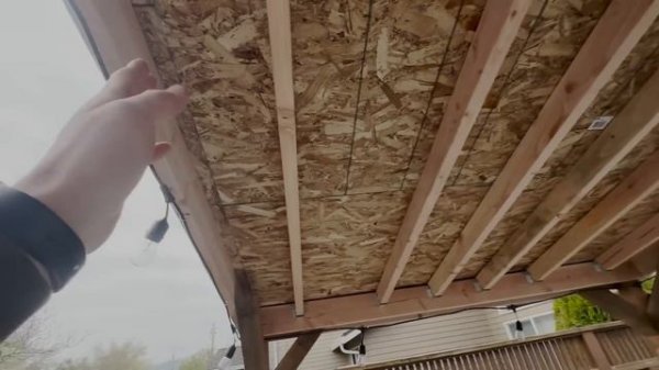 Budget Friendly DIY Patio Cover