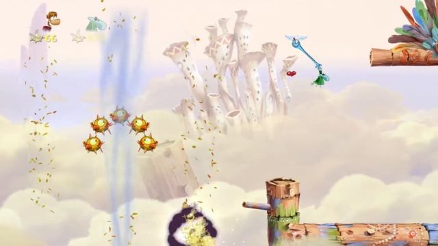 Rayman Origins - Ищи ветра в поле #10 смотреть онлайн