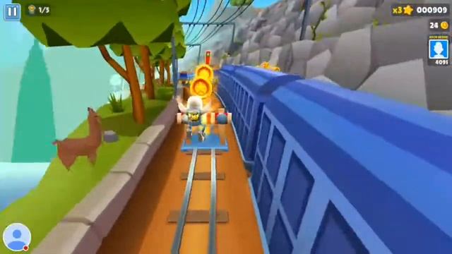 Subway surfers game play #8 смотреть онлайн