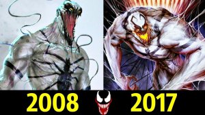 Анти-Веном - Эволюция (2008 - 2017) ! Все Появления Симбиота !