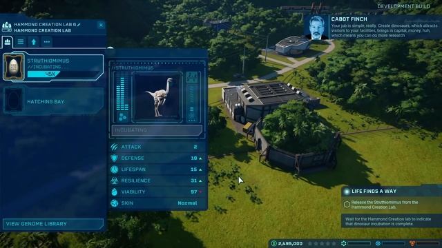 CABOT FINCH! Public Relations and Crisis Management - Sound and Gameplay Jurassic World Evolution смотреть онлайн