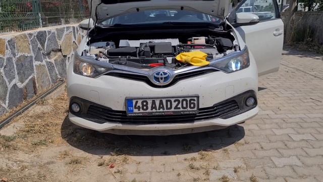 Toyota Auris 2018 Hybrid - HIR2 9012 halojen farların Photon Milestone LED ampuller ile değişimi смотреть онлайн
